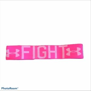 Under Armour breast cancer awareness headband